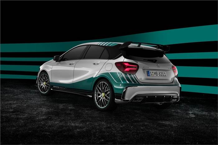 Mercedes-AMG marks F1 season win with special-edition A45